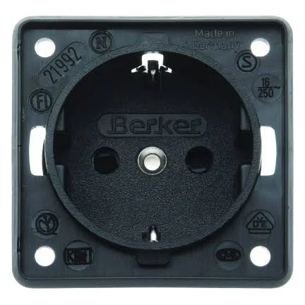 Hager 9418505 Light Switch Black Hardware/Electronic
