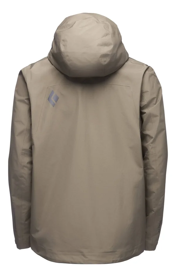 Black Diamond Liquid Point Shell Jacket - Men's Nickel, XL