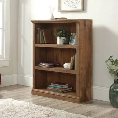 Hartman 43.75x22 H x 35.25x22 W Standard Bookcase Darby Home Co Color: Vintage Oak