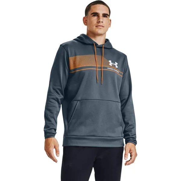 Under Armour Men's Armour Fleece Graphic Hoodie - Blue - XXX-Large