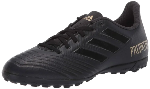 Adidas Men's Predator 19.4 Turf Soccer Cleats, Black