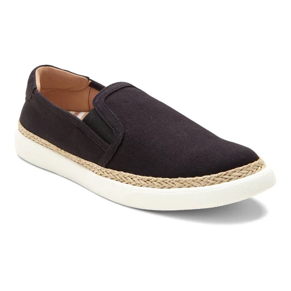 Vionic Women's Rae Slip on Sneakers - Black Black - 7M