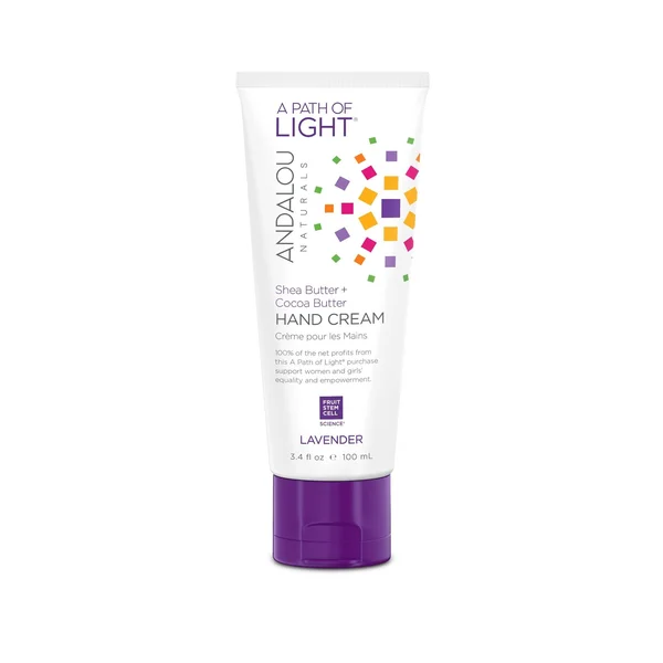 Andalou Naturals A Path of Light Hand Cream - Lavender - 3.4 fl oz tube