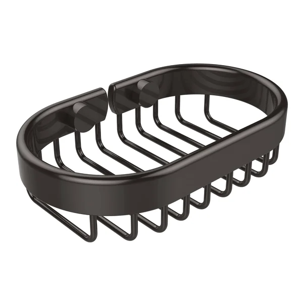 Allied Brass BSK-150LA-ORB Oval Soap Basket, Oil Rubbed Bronze