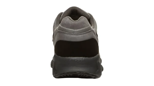 Propet Men's Stability Walker Grey/Black Nubuck 14 D