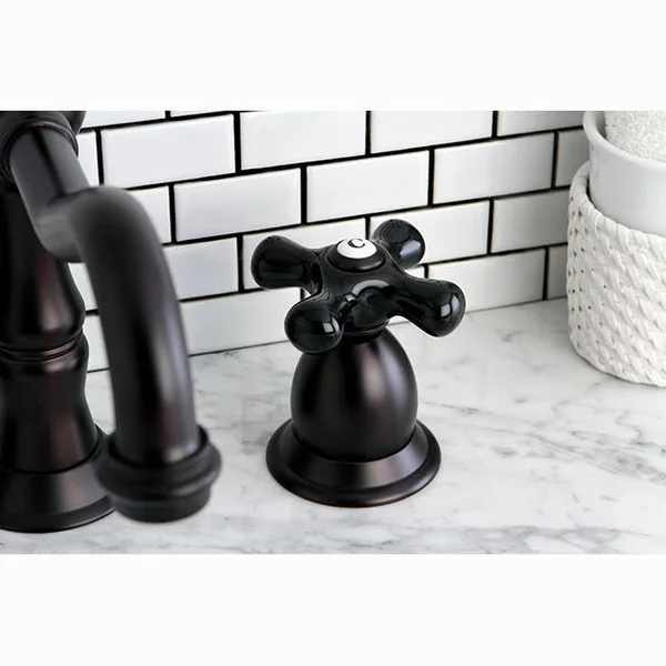 Kingston Brass KS1971PKX Widespread Lavatory Faucet - Polished Chrome