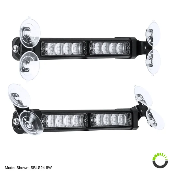 LAMPHUS SolarBlast Sbls64 29 inch 24W LED Traffic Advisor Light Bar - Amber White, Yellow