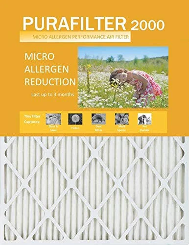 Purafilter Gold Air Filters (4-Pack): PF-G1230/12x30x1&&