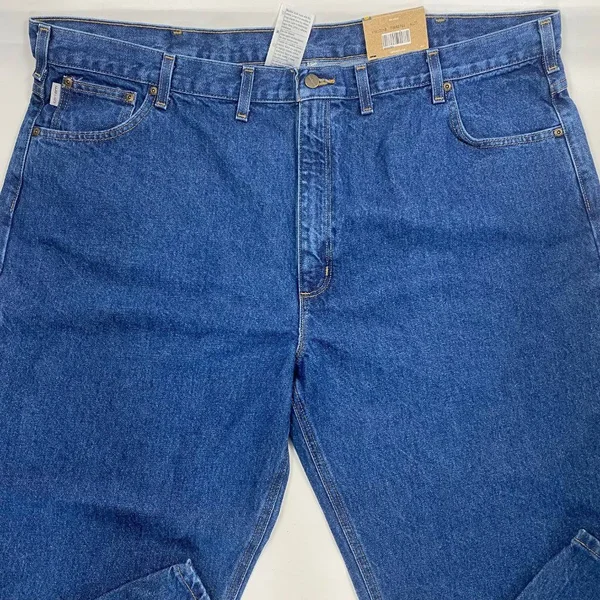 Carhartt Relaxed Fit Tapered Leg Jean (Darkstone) Men's Jeans
