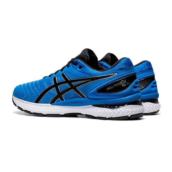 Asics Men's GEL-Nimbus 22 Running Shoes Directoire Blue/Black 11