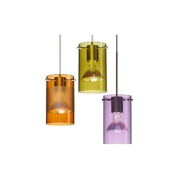 Besa Lighting 1XT-6524EG-LED-BR Scope Pendant Light - Bronze