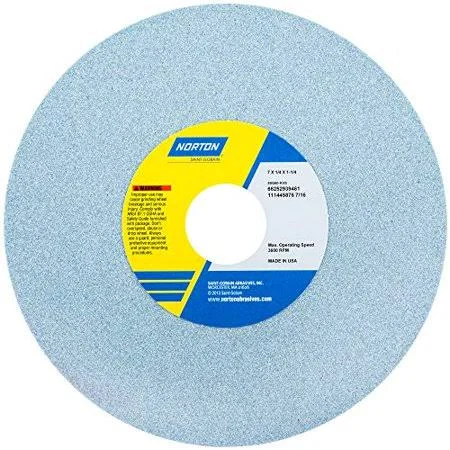 Norton 66252939460 Grinding wheel, t1, 7x1/4x1.25, ca, 60g, pk5