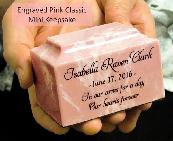 Cobalt Classic Keepsake Cremation Urn: Small Funeral Urn