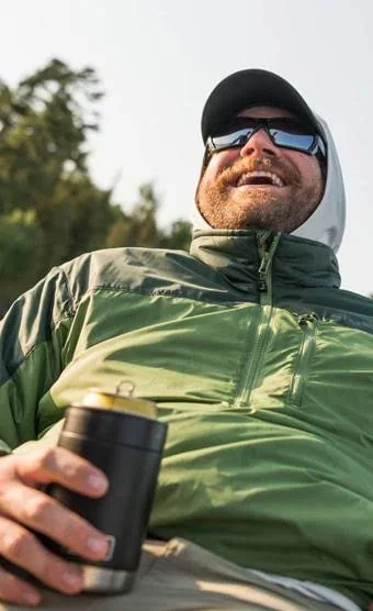 Simms Midstream Insulated Pull - Over spinach XL