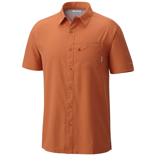 (Medium, Island Orange) - Columbia Men's Slack Tide Camp Shirt