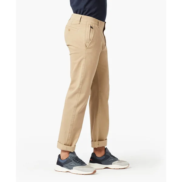 Dockers Men's Slim Fit Smart 360 Flex Ultimate Chino Pants - British Khaki 30x32, Green