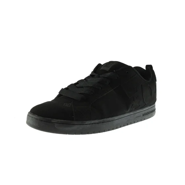 DC Court Graffik (Black) Men's Skate Shoes