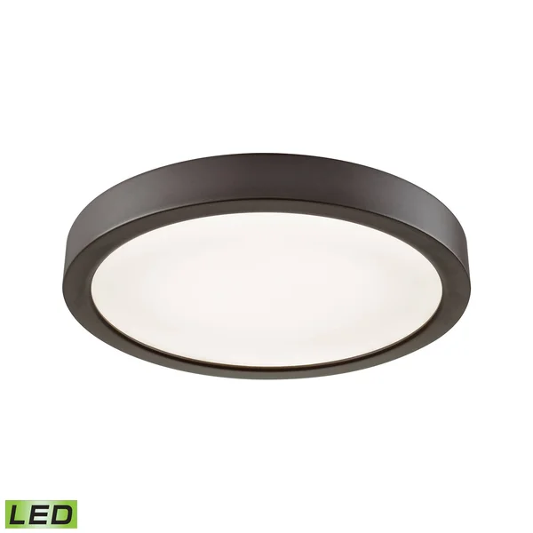 Thomas Lighting CL781131 Titan 8x22 LED Flush in Oil Rubbed Bronze with A White Acrylic Diffuser