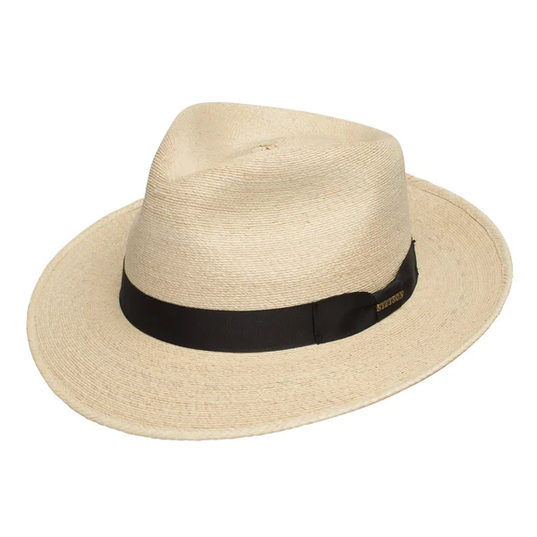 Stetson Rushmore - Palm Fedora Hat Natural - Large Straw