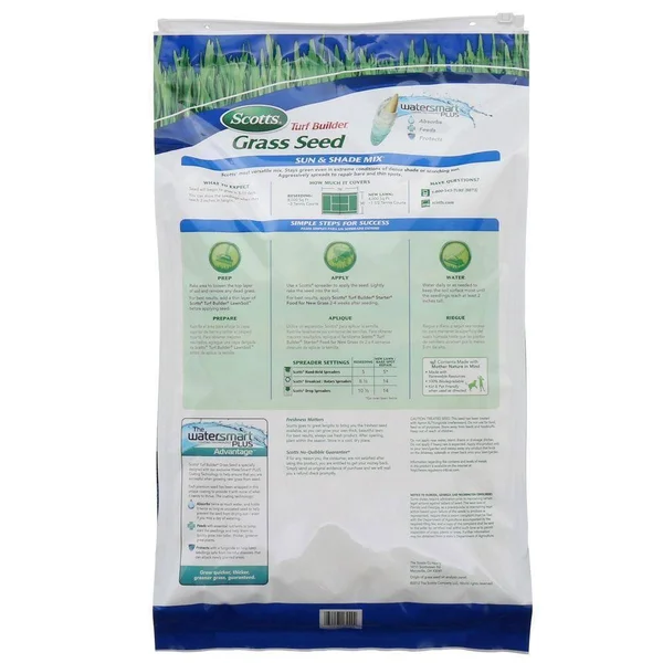 Scotts Turf Builder Sun & Shade Grass Seed - 20-Lbs.