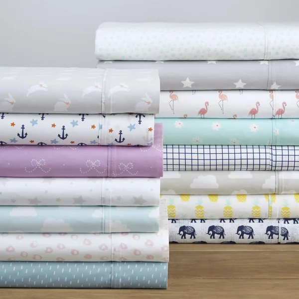 Pointehaven 200TC Cotton Sheet Set - Size: Twin-XL, Blue