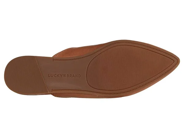 Women's Lucky Brand Bareisha Mule - 9.5 M, Latte Leather