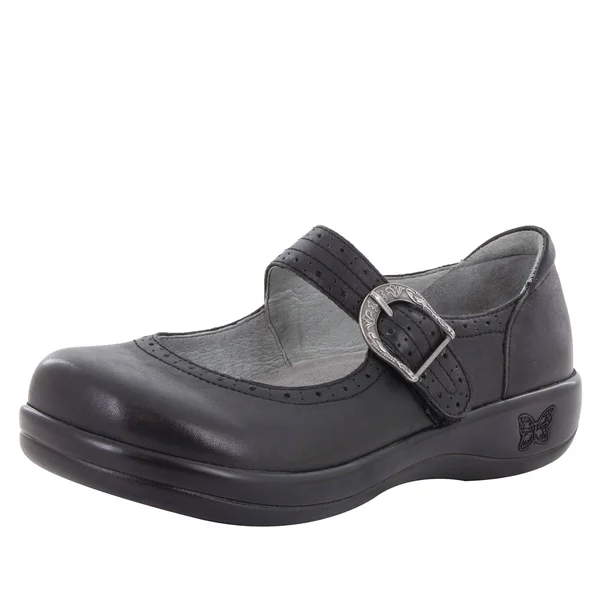 Women's Alegria Kourtney Shoes - Black Nappa, 35