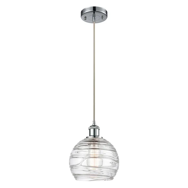516-1p-ob-g1213-8-led-innovations Lighting-Deco Swirl - 8 inch 3.5W 1 LED Mini Pendant Oil Rubbed
