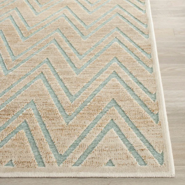 Safavieh Paradise PAR356-3140 5&3x22 x 7&6x22 Mouse - Cream Area Rug