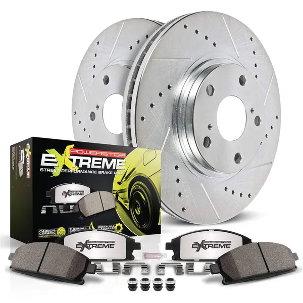 Power Stop - Front Z26 Street Warrior Brake Kit K1453-26