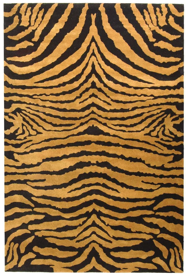 Safavieh Soho Rug SOH434E Black, Brown, 5& x 8&