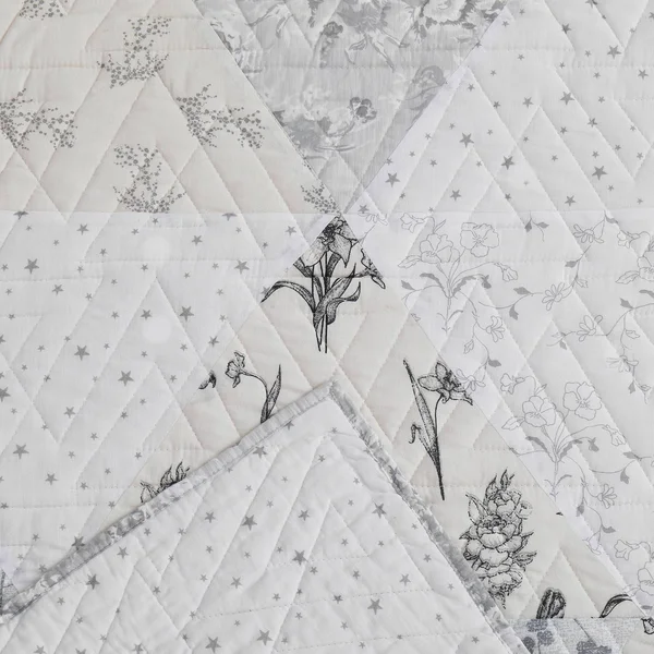 Cottage Classics Kamala Floral Cotton King Quilt Set