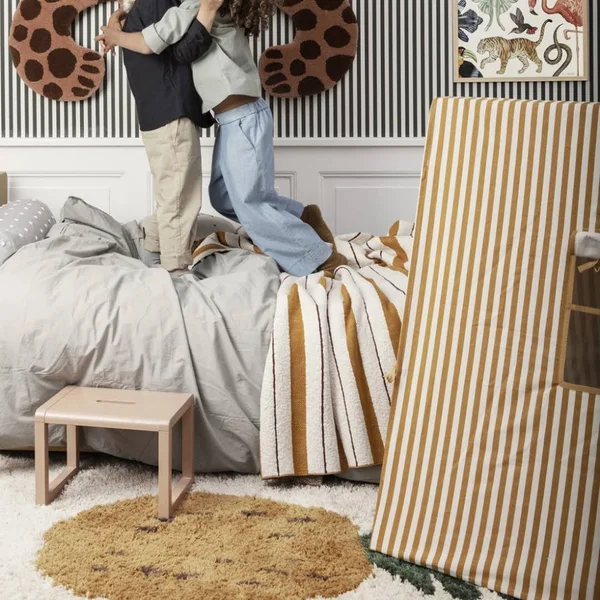 Ferm Living - Thin Striped Tent - Mustard