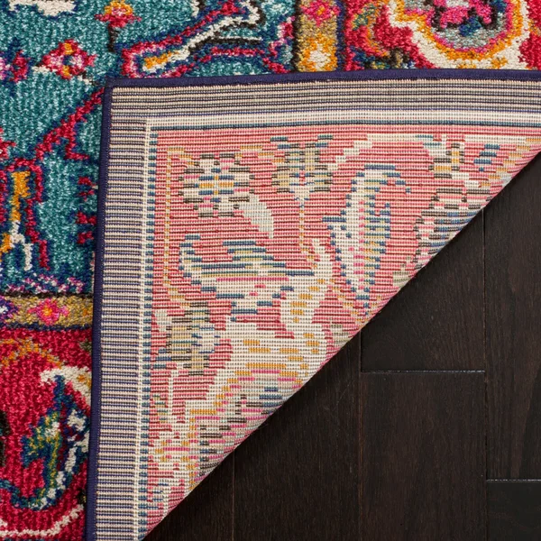 Safavieh Monaco Rug MNC207 Red - Turquoise, 2& 2x22 x 8& 0x22