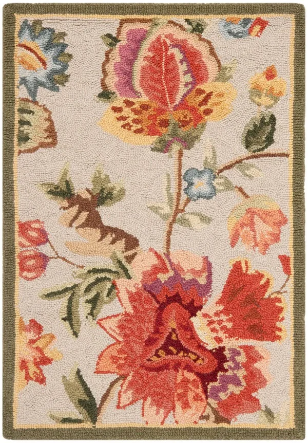 Safavieh Chelsea HK331C Area Rug - Sage - Size: 6 x 9 ft.