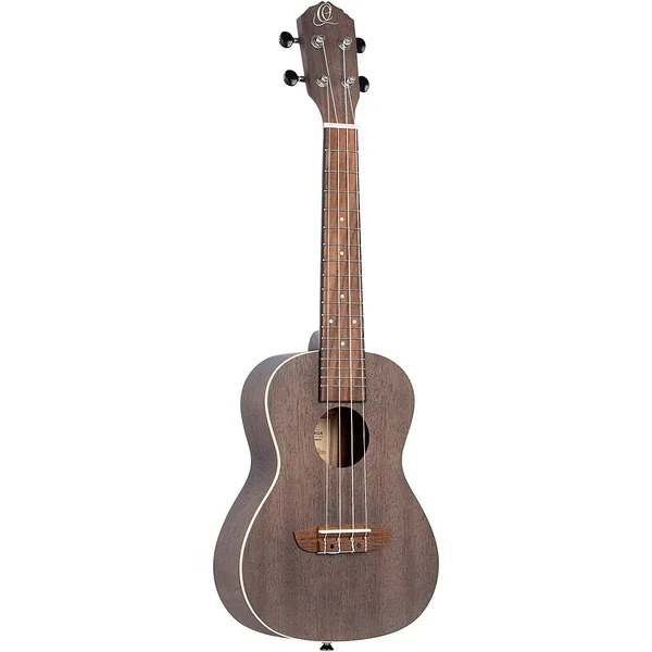 Ortega Earth Series RUCOAL-L Left-Handed Concert Ukulele Coal Black