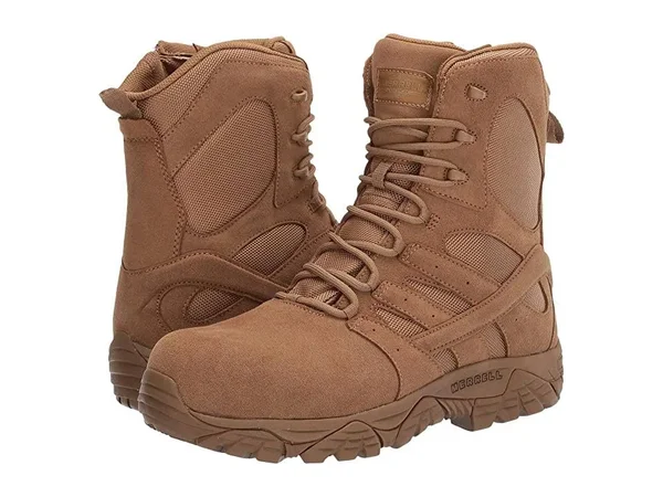 Merrell Moab 2 8x22 Defense Zip Comp Toe Boot J099371 - 9 - Dark Coyote