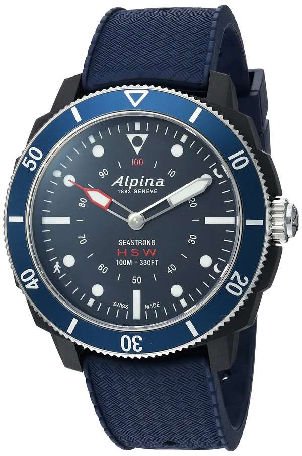 Alpina Men's AL-282LNN4V6 Horological Smart Watch Analog Display