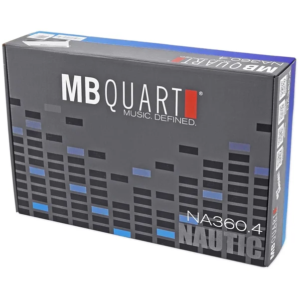 MB Quart Nautic Series Class AB Amp 4 Channels, 360 Watts