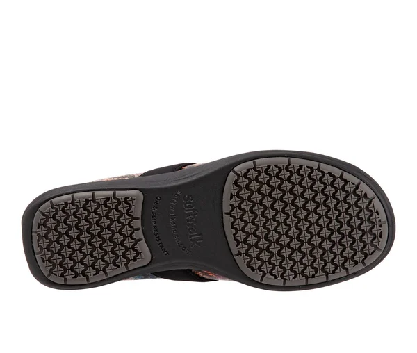 Softwalk Women's Meredith Sport Clog - Size: 11, Snake Multi Leather