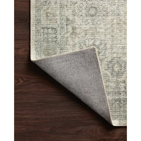 Alexander Home Leanne Printed Botanical Distressed Vintage Area Rug - 7&-6x22 x 9&-6x22
