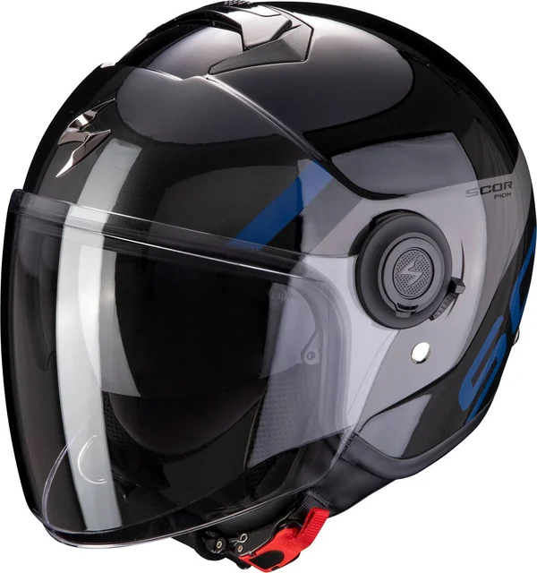 Scorpion EXO-City SYMPA Jet Helmet - Black/Silver - XL