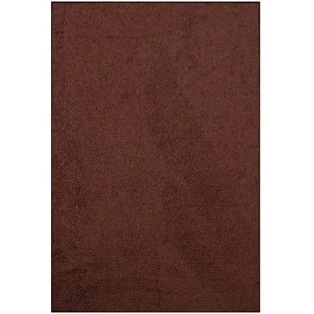 Modern Plush Solid Color Rug - Chocolate - 10' x 20', Pet and Kids Friendly Rug. Made in USA, Rectangle, Area Rugs Great for Kids