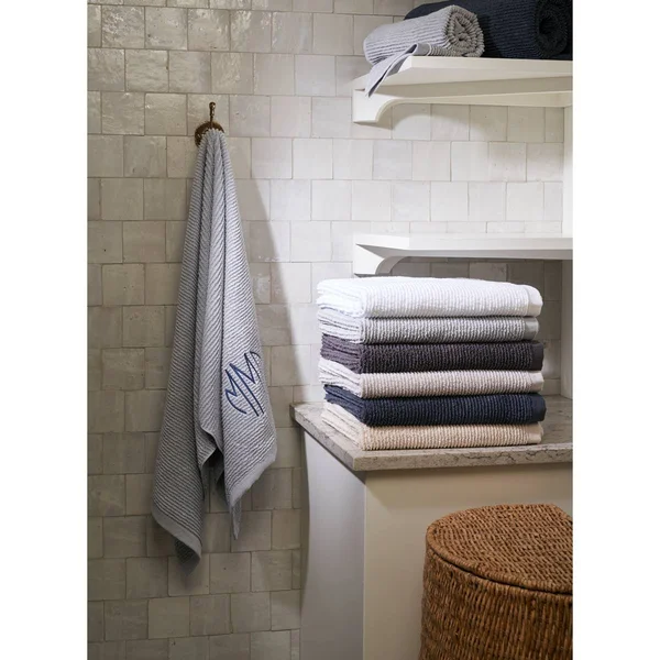 Matouk Aman Bath Towel - White