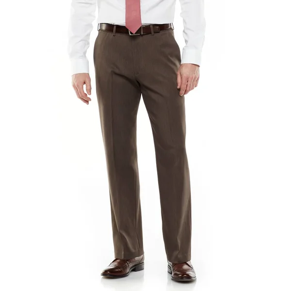 Van Heusen Men's Straight Fit Flat Front Traveler Ultimate Dress Pant