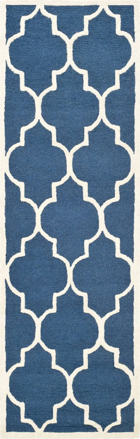 Safavieh Cambridge Navy & Ivory 4& x 4& Round Rug