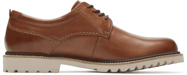 Rockport Men's Marshall Plain Toe Oxford, Size: 11.5, Brown
