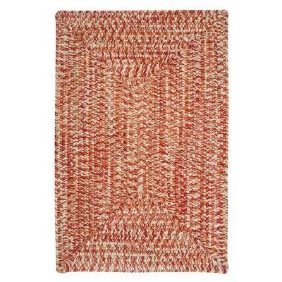 Winston Porter Hawkins Fireball Indoor/Outdoor Area Rug - Size: Rectangle 2& x 4&