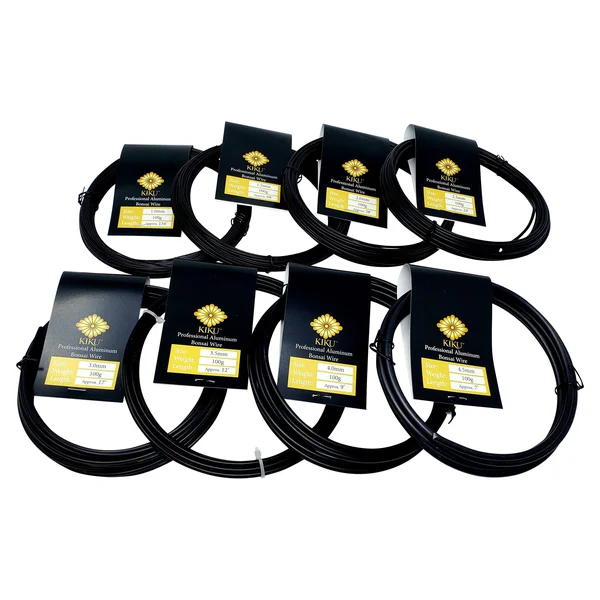 Kiku Aluminum Bonsai Training Wire - Premium Grade A- 500g, 2mm
