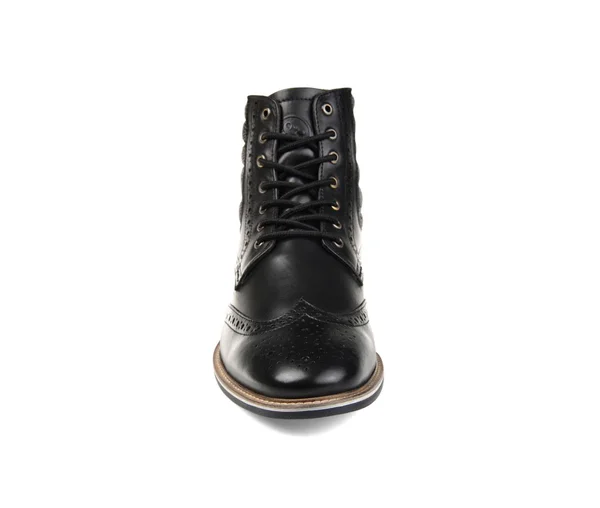 Thomas & Vine Men's Apollo Wingtip Boot - Black